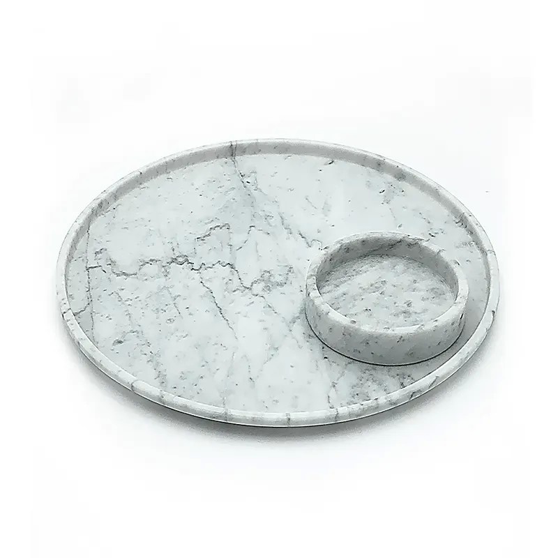 Centrotavola "Quel che c'è" in Marmo di Carrara