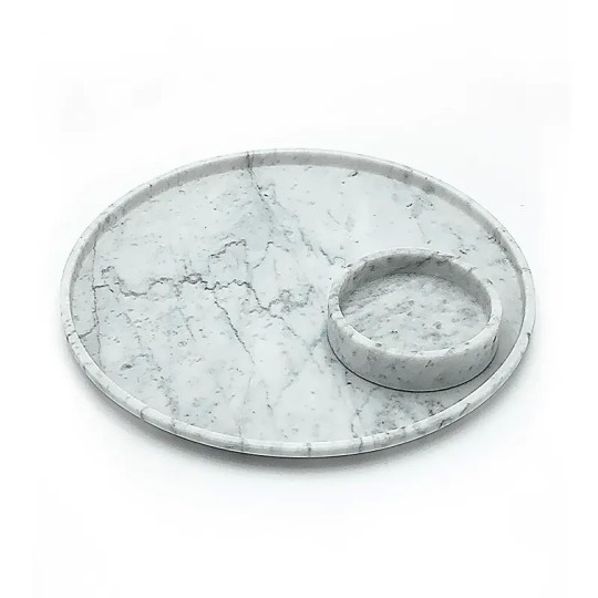 Centrotavola "Quel che c'è" in Marmo di Carrara